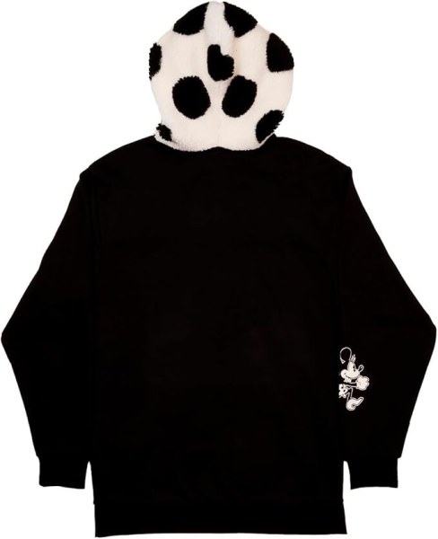 Minnie Rocks the Dots Sherpa-Hoodie - DISNEY LOUNGEFLY
