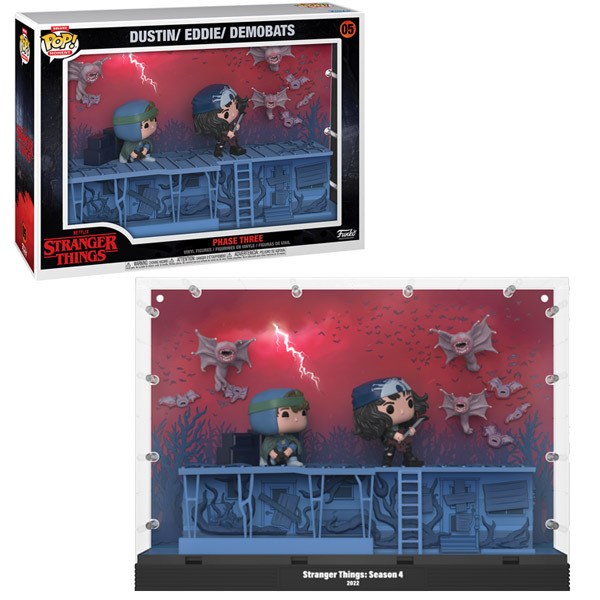 Stranger Things Pop! 05 Moments Deluxe Dustin & Eddie Metal-Band
