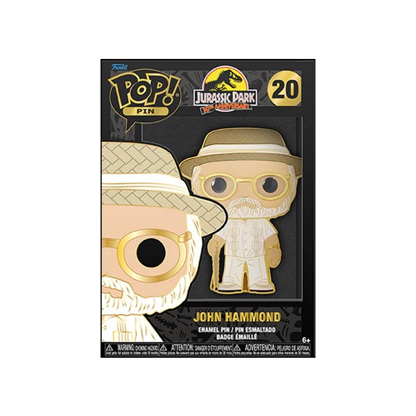 Jurassic Park Pop! 20 Anstecker John Hammond