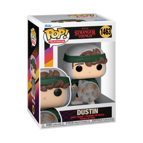Stranger Things S4 Pop! 1643 Hunter Dustin Shield