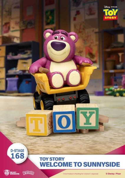 Toy Story diorama PVC D-Stage Willkommen in Sunnyside 14 cm