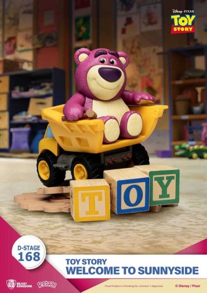 Toy Story diorama PVC D-Stage Willkommen in Sunnyside 14 cm
