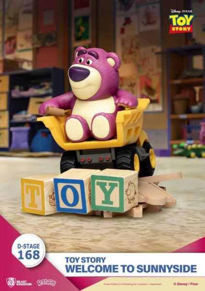 Toy Story diorama PVC D-Stage Willkommen in Sunnyside 14 cm