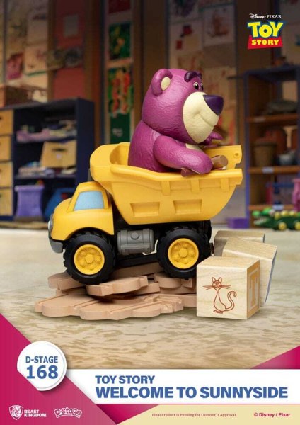 Toy Story diorama PVC D-Stage Willkommen in Sunnyside 14 cm