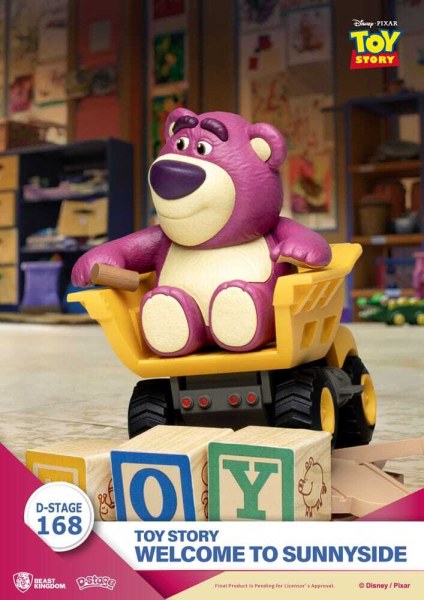 Toy Story diorama PVC D-Stage Willkommen in Sunnyside 14 cm