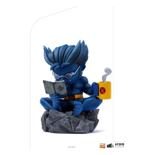 Marvel Comics Mini Co. Deluxe PVC Beast (X-Men) Figur 14 cm