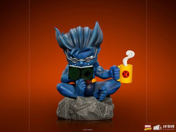 Marvel Comics Mini Co. Deluxe PVC Beast (X-Men) Figur 14 cm