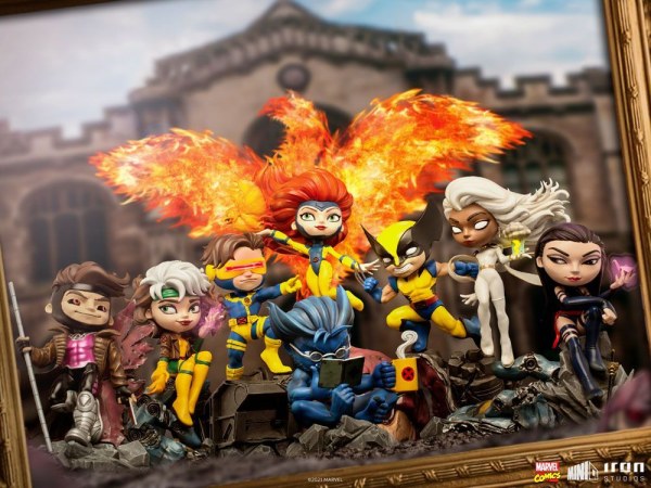 Marvel Comics Mini Co. Deluxe PVC Beast (X-Men) Figur 14 cm
