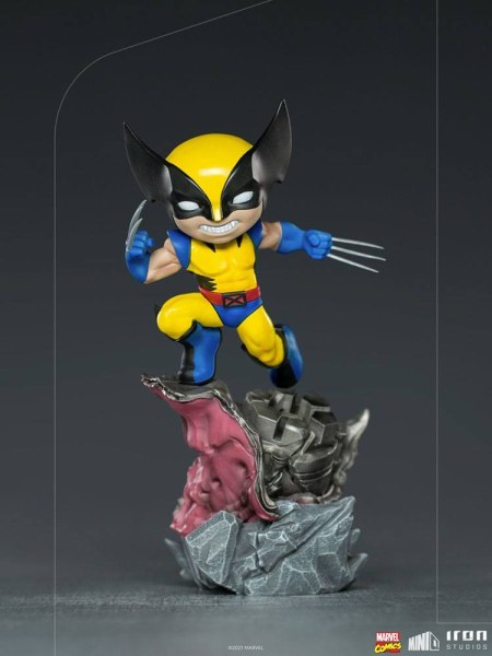 Marvel Comics Mini Co. Deluxe PVC Wolverine (X-Men) Figur 21 cm