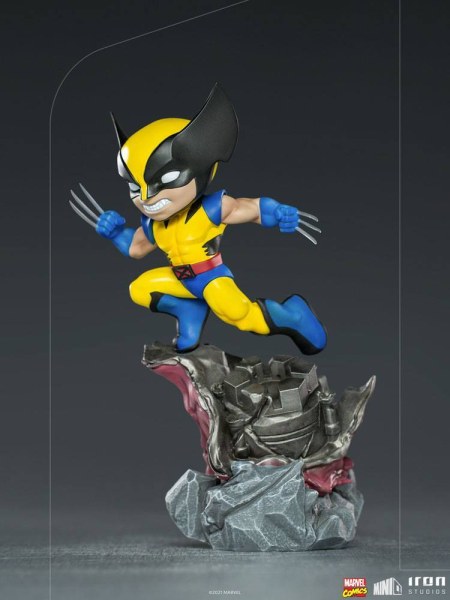 Marvel Comics Mini Co. Deluxe PVC Wolverine (X-Men) Figur 21 cm