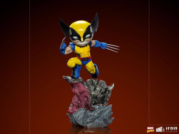 Marvel Comics Mini Co. Deluxe PVC Wolverine (X-Men) Figur 21 cm
