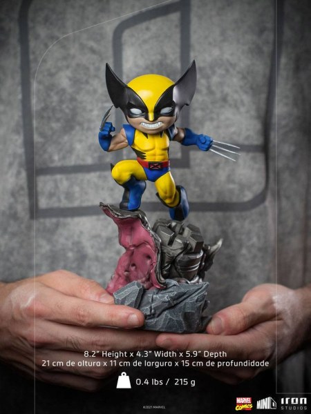 Marvel Comics Mini Co. Deluxe PVC Wolverine (X-Men) Figur 21 cm