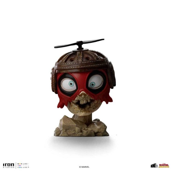 Deadpool und Wolverine -Figur Mini Co. PVC Deadpool und Wolverine Set Unmasked 14 cm