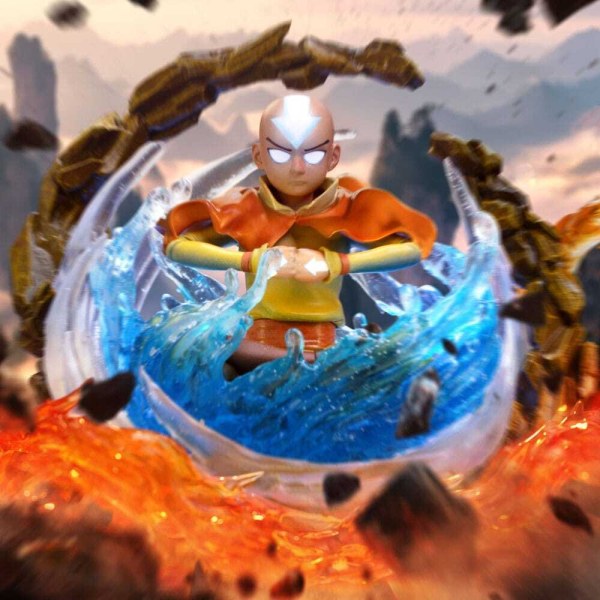 Avatar: Der Herr der Elemente Statuette 1/10 Art Scale Aang 21 cm