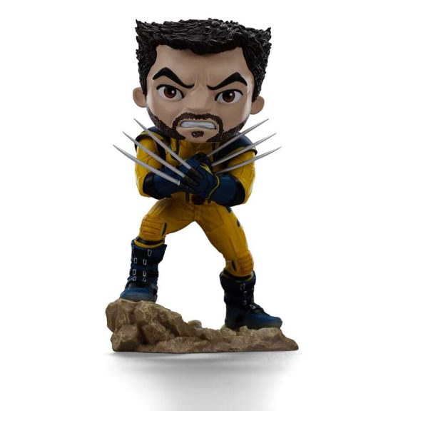 Deadpool und Wolverine Mini Co. PVC-Figur Wolverine Unmasked 14 cm