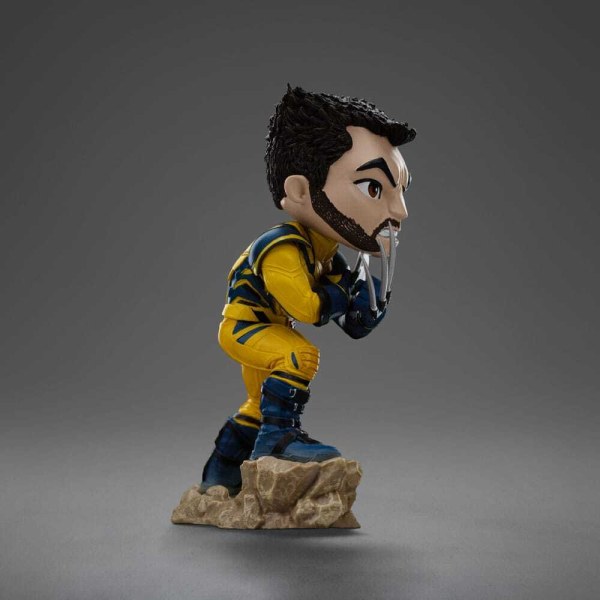 Deadpool und Wolverine Mini Co. PVC-Figur Wolverine Unmasked 14 cm