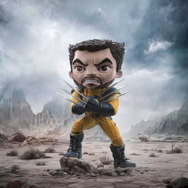 Deadpool und Wolverine Mini Co. PVC-Figur Wolverine Unmasked 14 cm