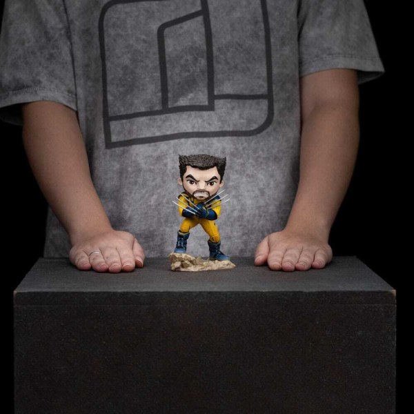 Deadpool und Wolverine Mini Co. PVC-Figur Wolverine Unmasked 14 cm