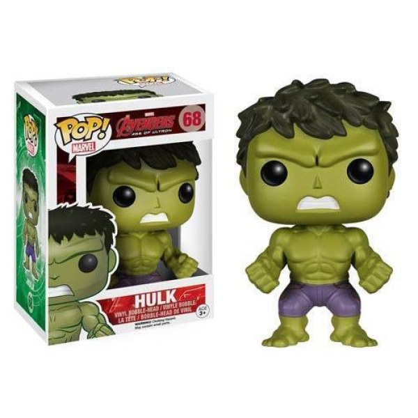 Avengers: Age of Ultron POP! 68 Vinyl Wackelkopf-Figur Hulk 10 cm
