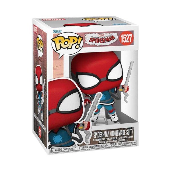 Friendly Neighborhood Spider-Man POP! 1527 Vinylfigur Proto Suit Spider-Man 9 cm