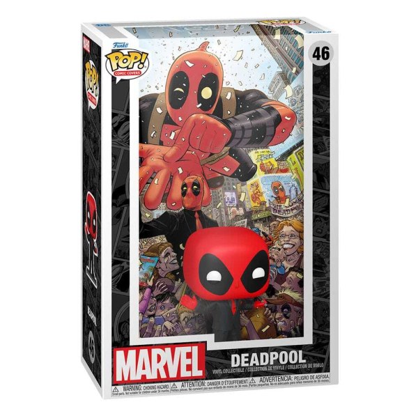 FUNKO POP! 46 Comic Cover Deadpool im schwarzen Anzug - Marvel Deadpool (2025)
