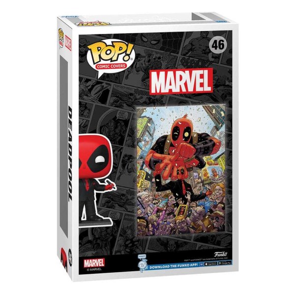 FUNKO POP! 46 Comic Cover Deadpool im schwarzen Anzug - Marvel Deadpool (2025)