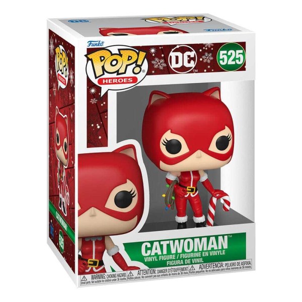 DC Comics POP! 525 Heroes Vinylfigur Holiday '24 - Catwoman 9 cm