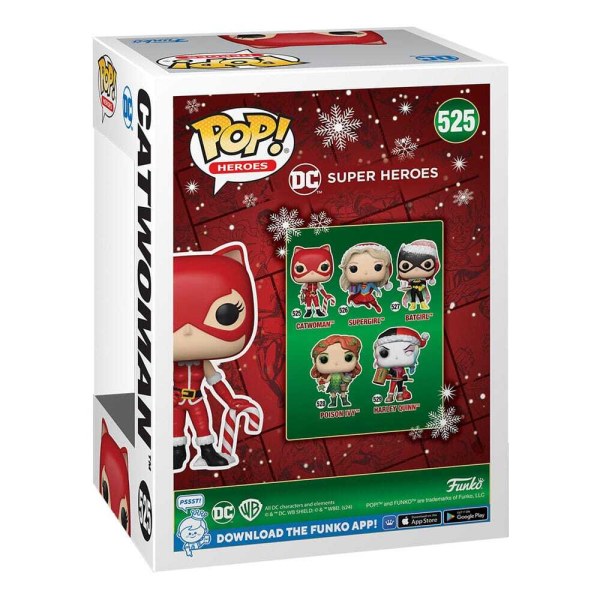 DC Comics POP! 525 Heroes Vinylfigur Holiday '24 - Catwoman 9 cm