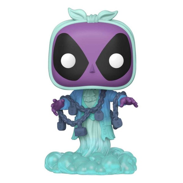 Marvel POP! 1494 Plus Vinylfigur Deadpool als Jacob Marley 9 cm