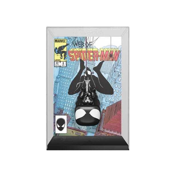 FUNKO POP! 71 Spider-Man schwarzer Anzug - Marvel Web of Spider-Man #8