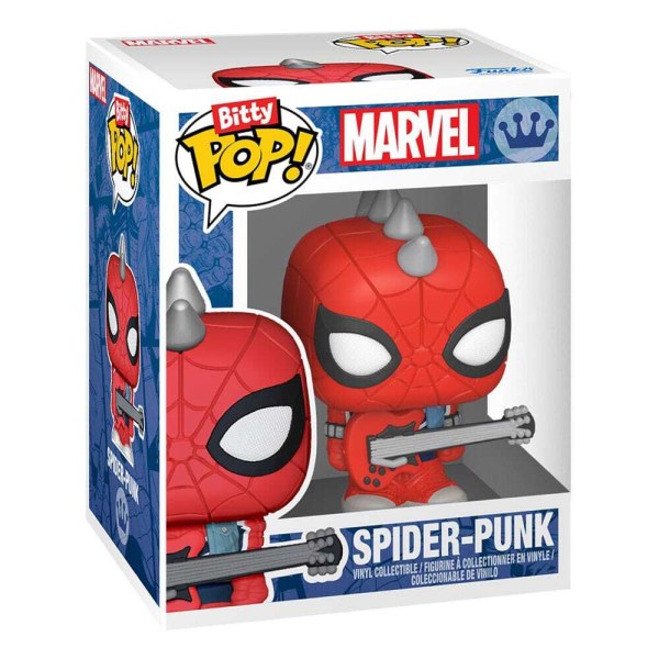 Marvel Bitty POP! Präsentationsständer mit 2 Spider-Man Web Vinylfiguren