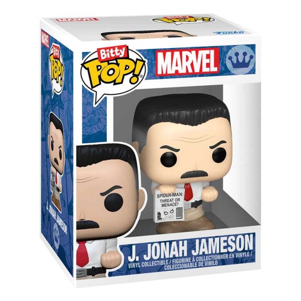 Spider-Man Pack 4 Bitty POP Figuren! Vinyl Serie 1 2 cm