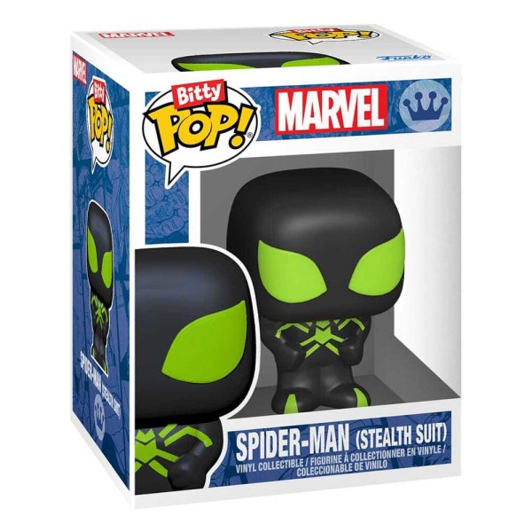 Spider-Man Pack 4 Bitty POP Figuren! Vinyl Serie 1 2 cm