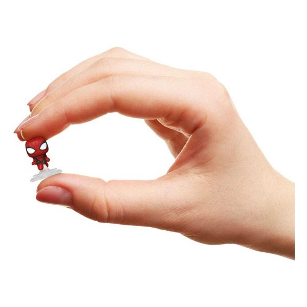 Spider-Man Pack 4 Bitty POP Figuren! Vinyl Serie 1 2 cm