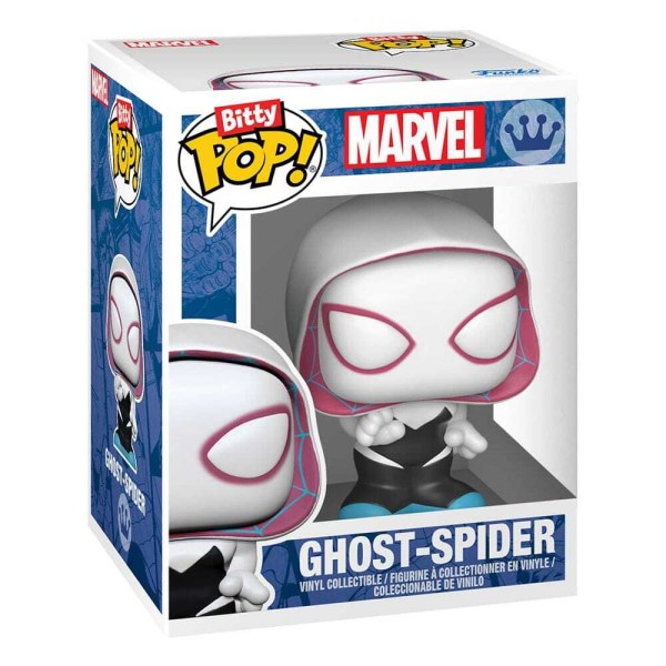 Spider-Man Pack 4 Bitty POP Figuren! Vinyl Serie 2 2 cm