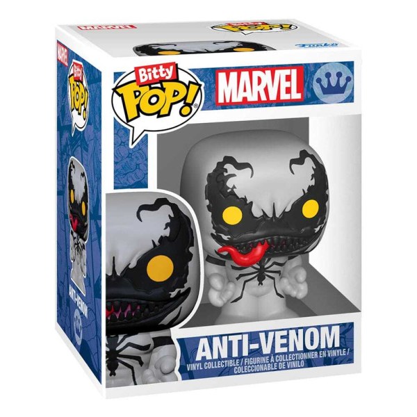 Spider-Man-Paket mit 4 Bitty POP-Figuren! Vinyl Serie 3, 2 cm