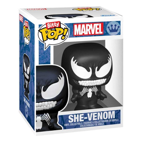 Spider-Man-Paket mit 4 Bitty POP-Figuren! Vinyl Serie 3, 2 cm