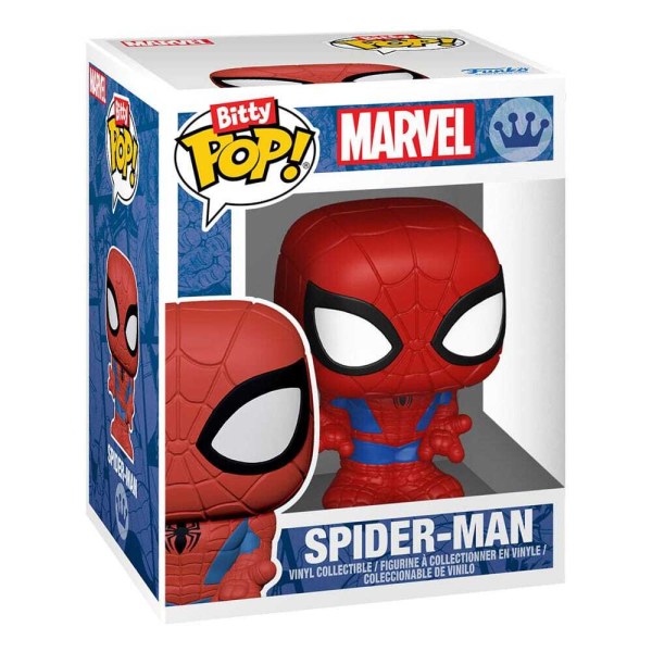 Spider-Man Pack 4 Bitty POP Figuren! Vinyl Serie 4 2 cm