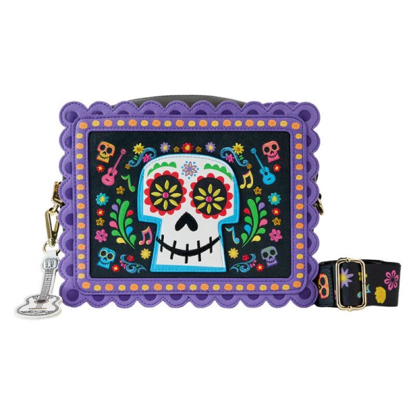 Loungefly Disney Coco Miguel Calavera Umhängetasche mit Blumen umhängetasche