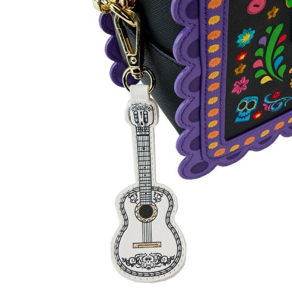 Loungefly Disney Coco Miguel Calavera Umhängetasche mit Blumen umhängetasche