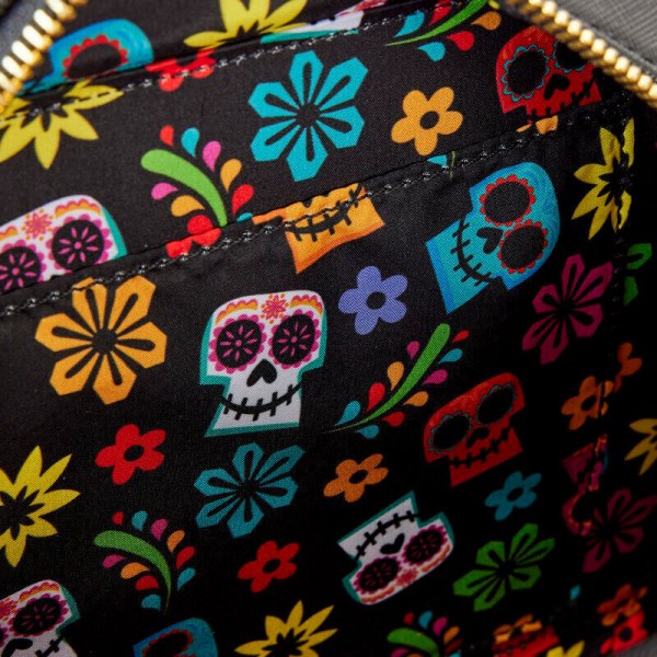 Loungefly Disney Coco Miguel Calavera Umhängetasche mit Blumen umhängetasche