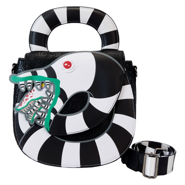 Loungefly Beetlejuice Sandworm schultertasche