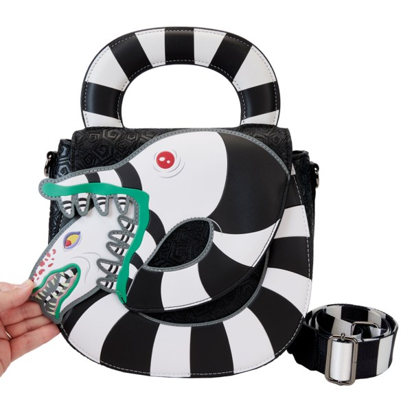 Loungefly Beetlejuice Sandworm schultertasche
