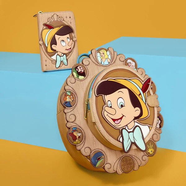 Cameo Pinochio Geldbörse - Disney Loungefly