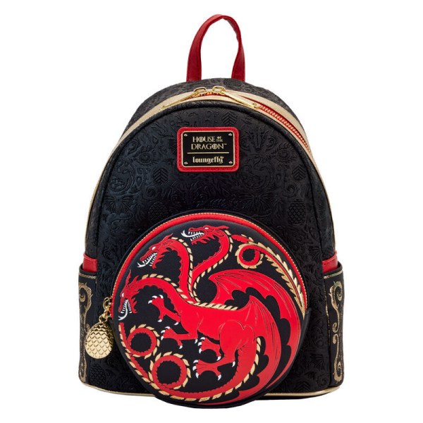 Loungefly Game of Thrones Haus des Drachen Targaryen Rucksack 26cm