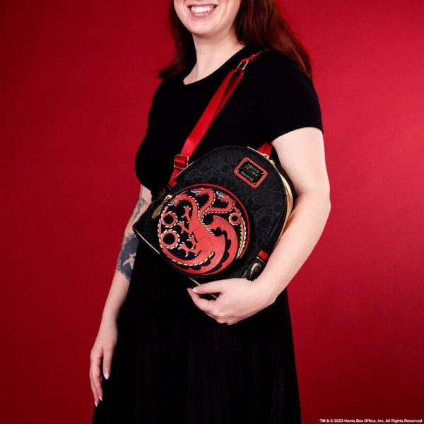 Loungefly Game of Thrones Haus des Drachen Targaryen Rucksack 26cm