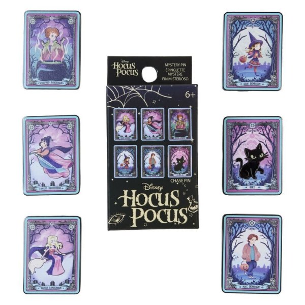Blindbox Emaille Pin Disney Hocus Pocus Tarot sortiert