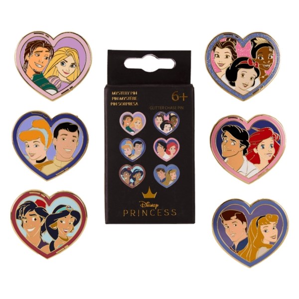 GEHEIMNISVOLLE PRINZESSIN & PRINZ-ANSTECKER - DISNEY LOUNGEFLY
