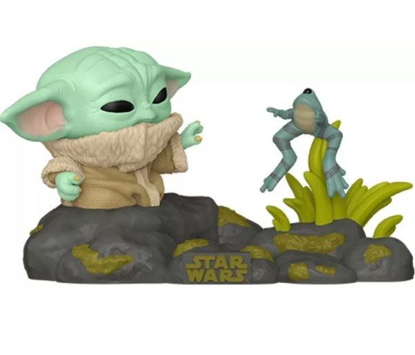 Star Wars Pop! 721 Deluxe Mandalorian S10 Din Grogu Frosch