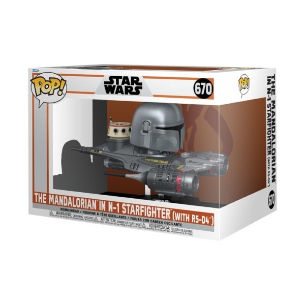 Star Wars Mandalorian Pop! 570 Fahrten S9 Mandalorian N1 Starfighter